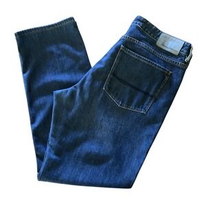 Tommy Bahama Jeans Straight Stretch Blue Denim 35x30 Relaxed Comfortable *Read
